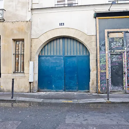 Superb Studio Appartement Quartier Les Marais Free Netflix-3
