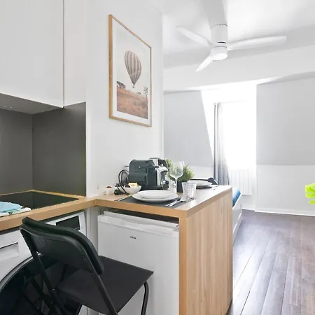 Superb Studio Appartement Quartier Les Marais Free Netflix-2